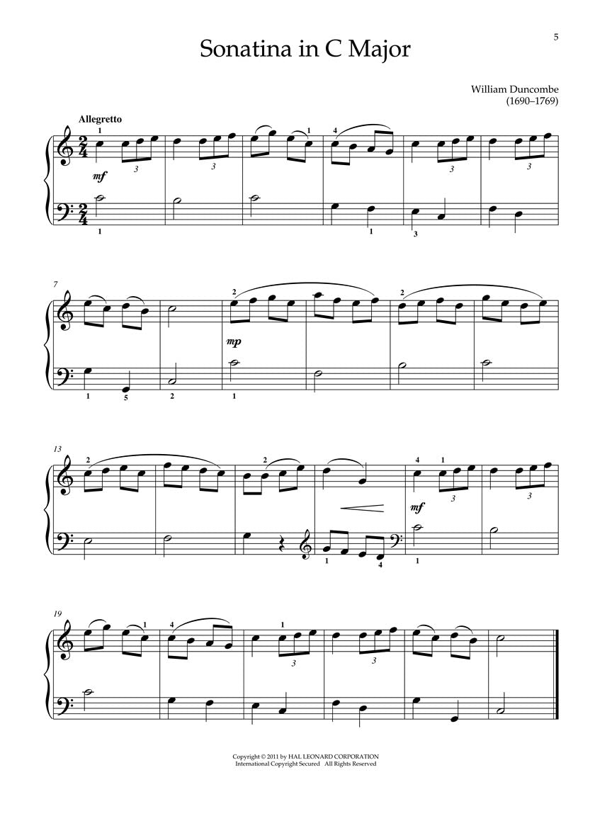 Journey Through the Classics - Hal Leonard Piano Repertoire