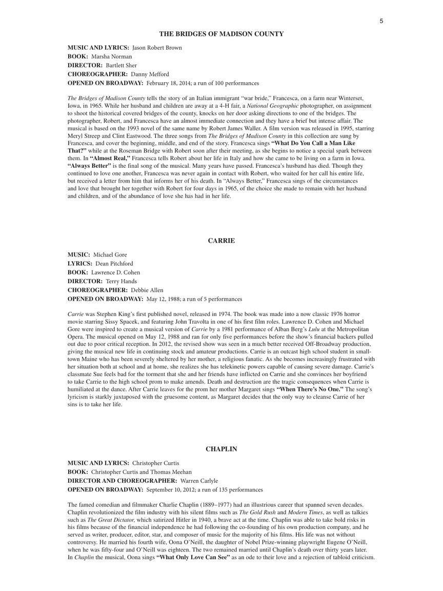 Singer's Musical Theatre Anthology - Soprano Vol 6