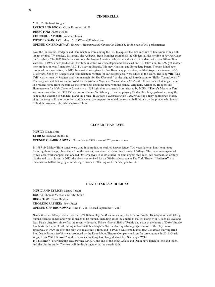 Singer's Musical Theatre Anthology - Soprano Vol 6