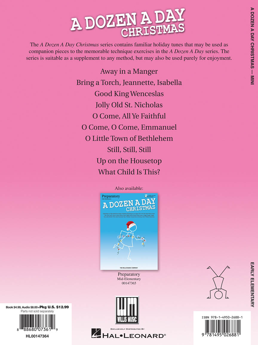 Dozen a Day Christmas Songbook, A - Mini