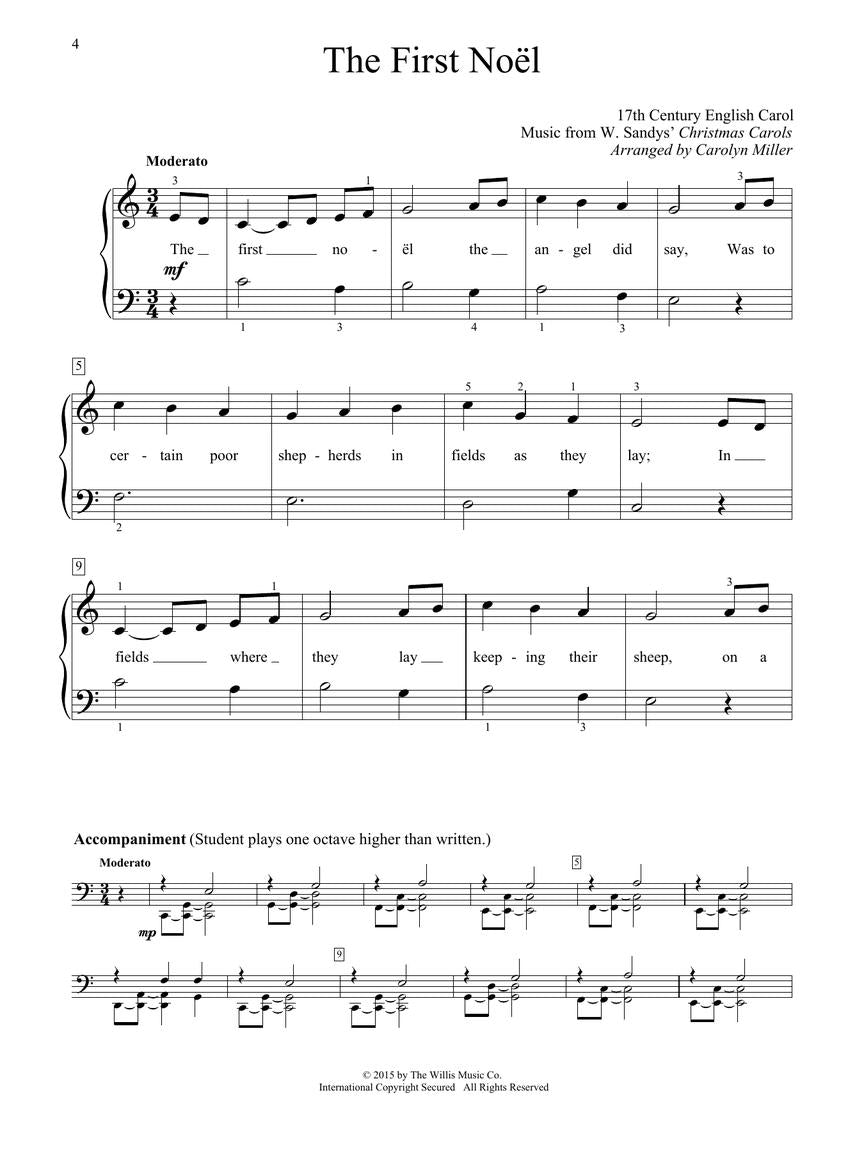Dozen a Day Christmas Songbook, A - Preparatory