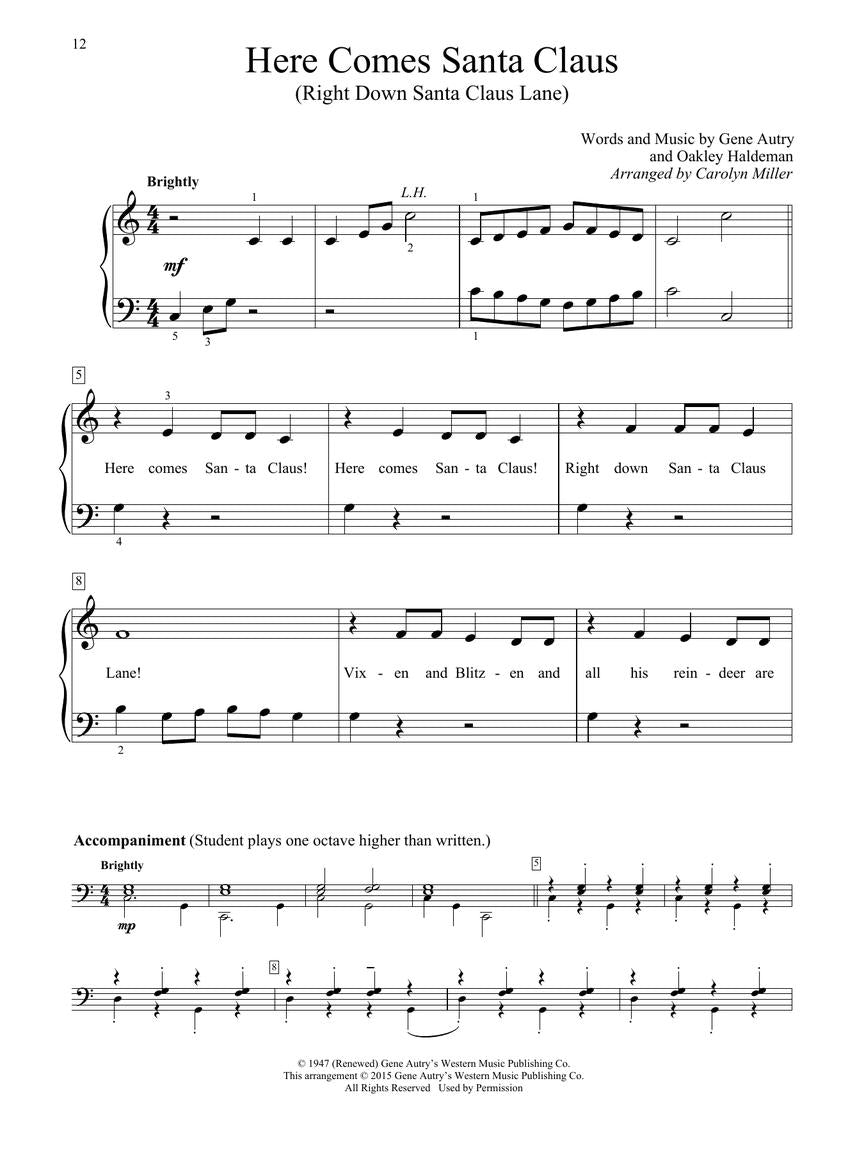 Dozen a Day Christmas Songbook, A - Preparatory