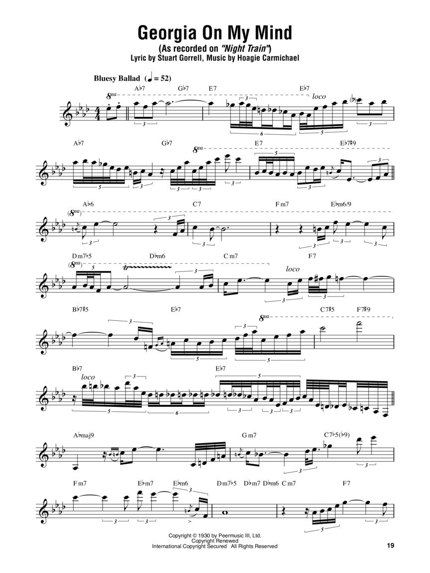 Peterson, Oscar - Omnibook for Single Line Bass Clef Instruments