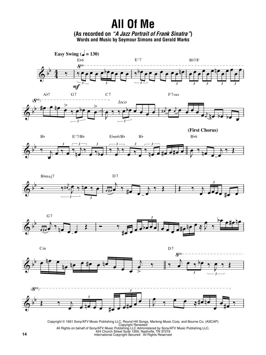 Peterson, Oscar - Omnibook for Single Line B-flat Instruments