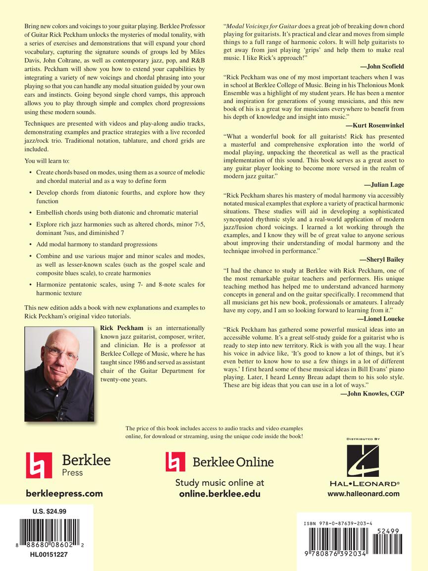 Modal Voicing Techniques for Guitar