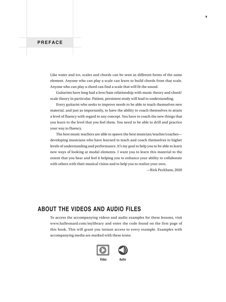 Modal Voicing Techniques for Guitar