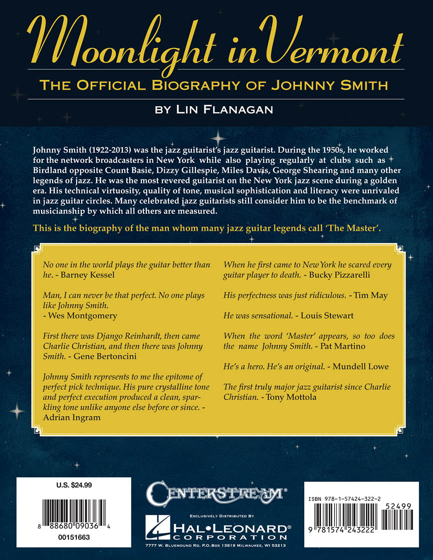 Moonlight in Vermont: The Official Biography of Johnny Smith
