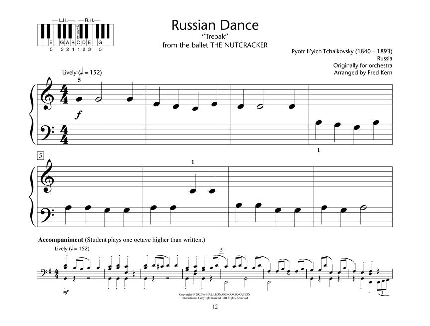 Classical Themes - Level 1 (Hal Leonard Student Piano Library)