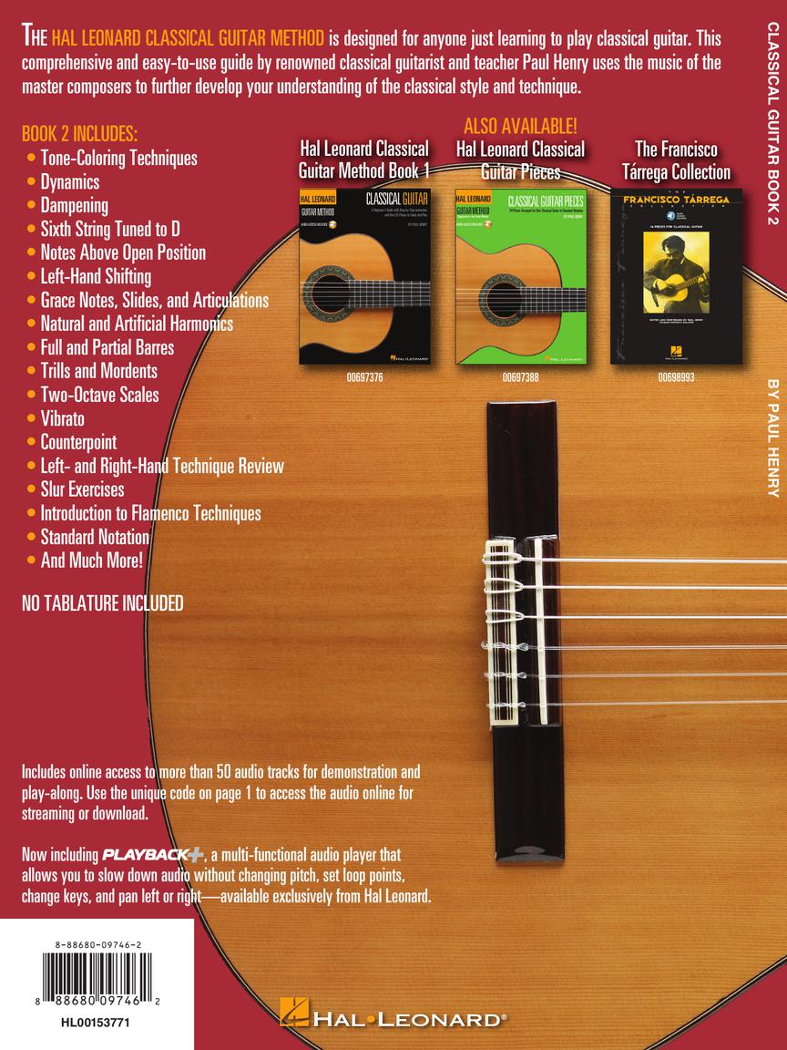 Hal Leonard Classical Guitar Method – Book 2