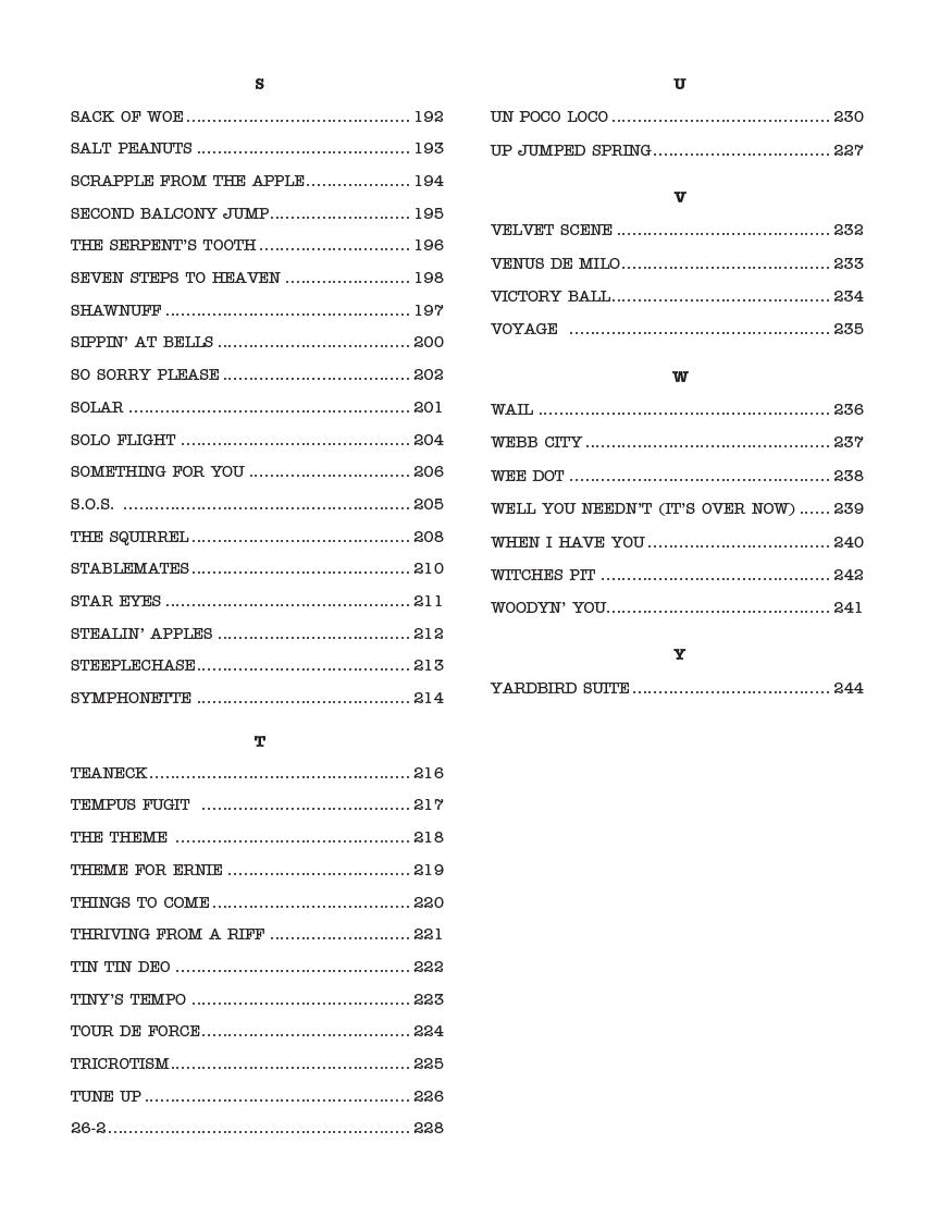 Real Bebop Book C Edition