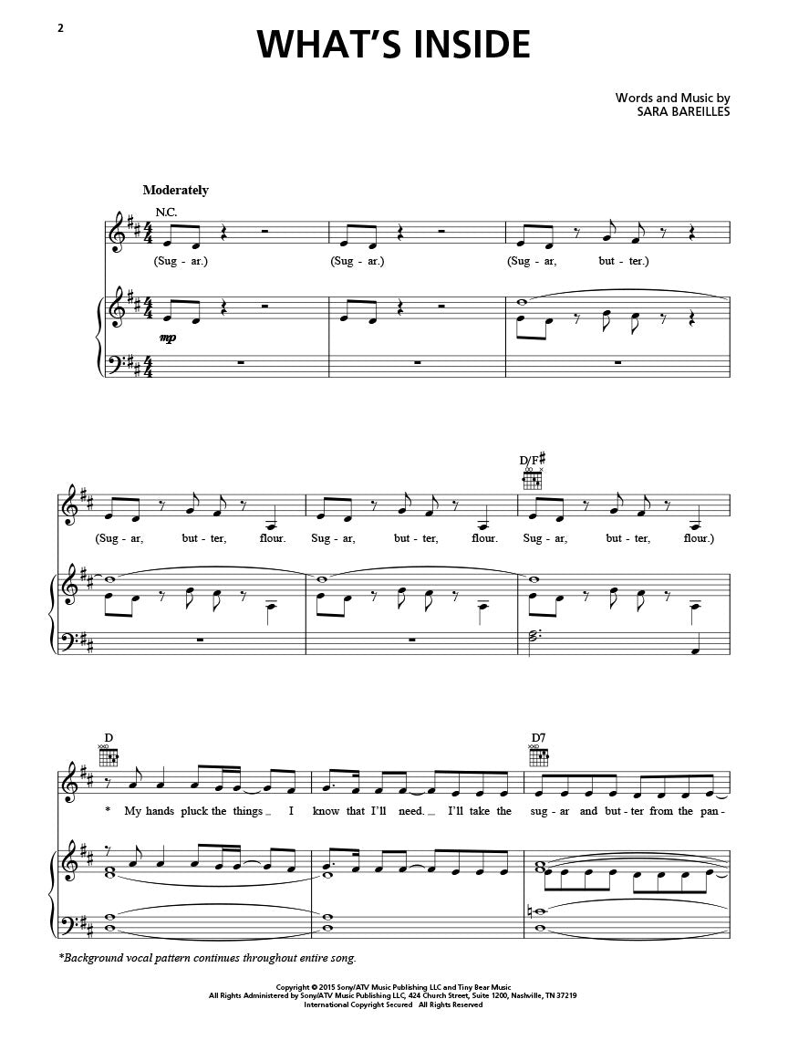 Bareilles What's Inside: Songs from Waitress