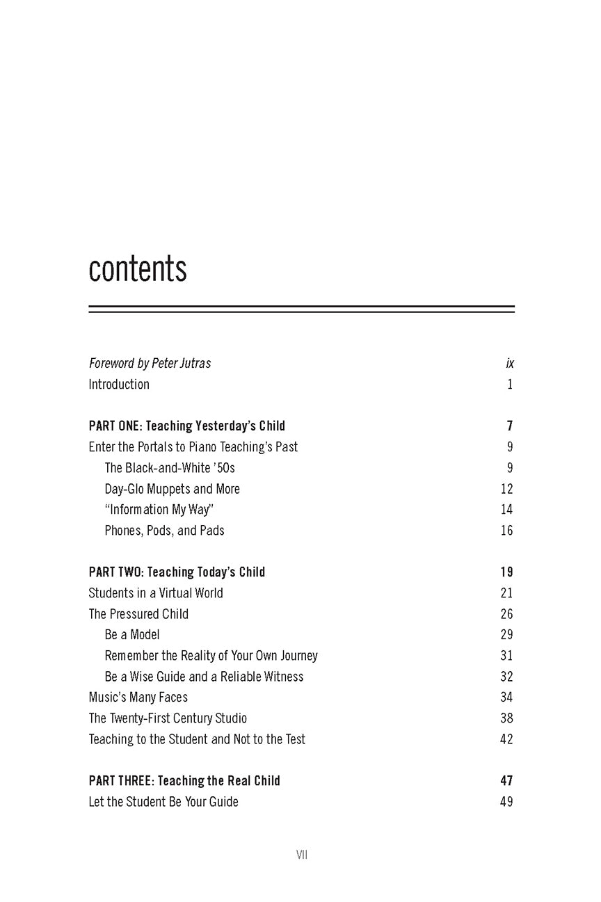 Music of Teaching: Learning to Trust Students' Natural Development