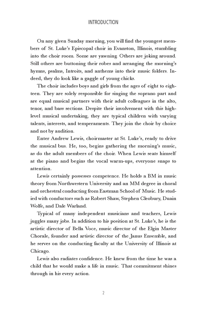 Music of Teaching: Learning to Trust Students' Natural Development