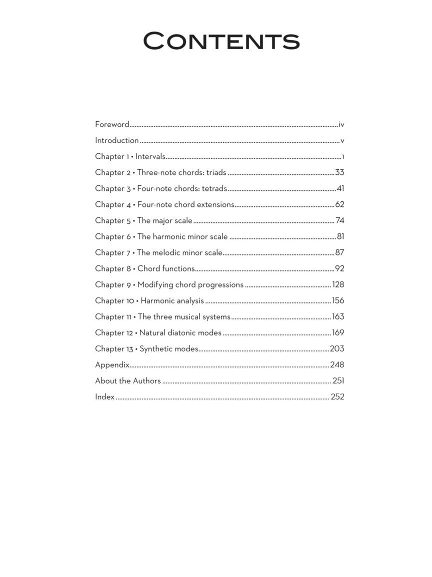 Jazz Theory & Workbook