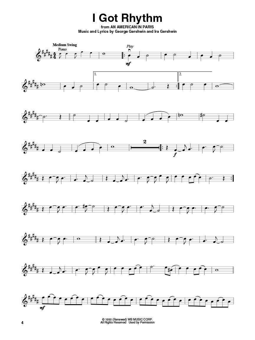 Gershwin: Violin Play-Along Volume 63