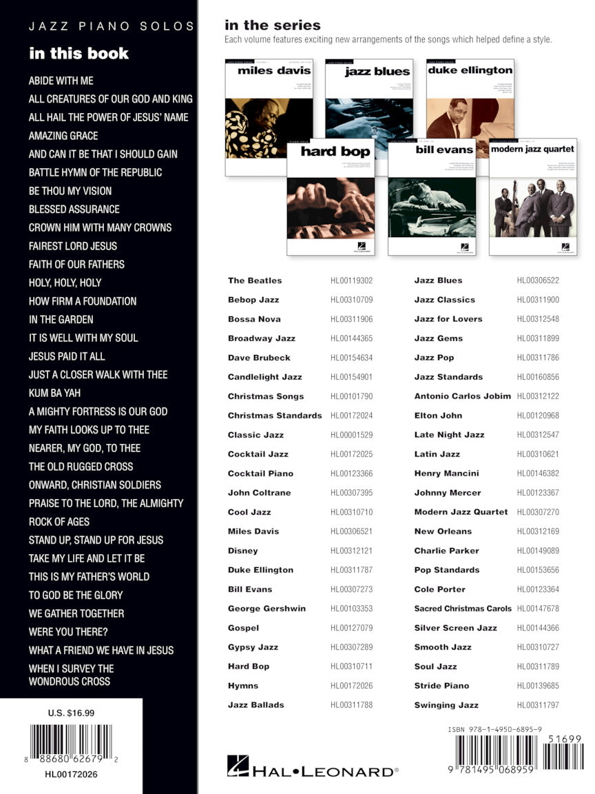 Hymns - Jazz Piano Solos Vol. 47