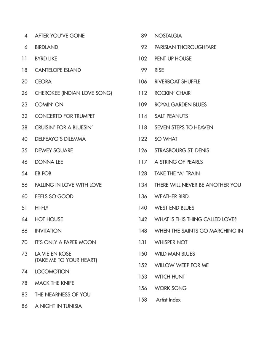 Trumpet Omnibook For B-Flat Instruments
