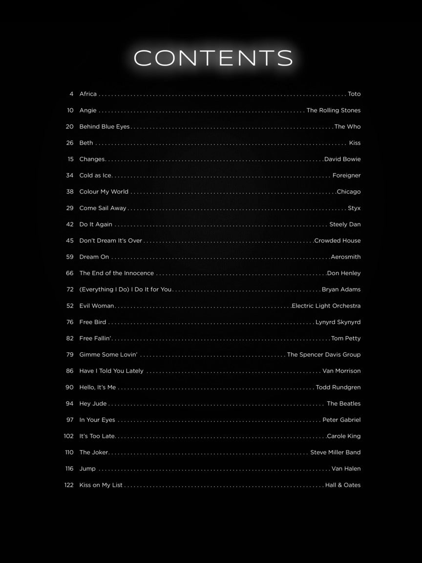 First 50 Classic Rock Songs You Should Play On Piano