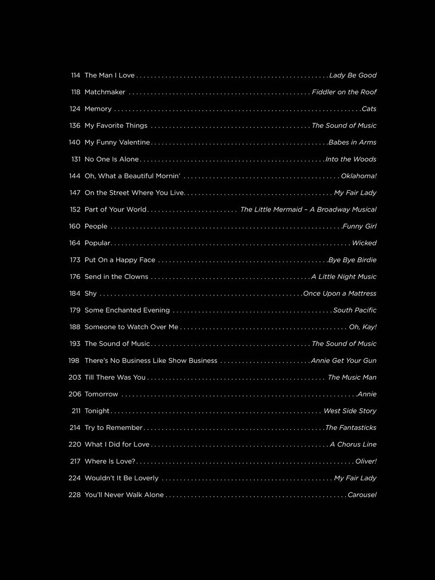 First 50 Broadway Songs You Should Sing