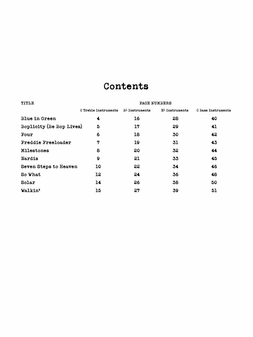Davis, Miles - Play-Along - Real Book Multi-Tracks Vol. 2