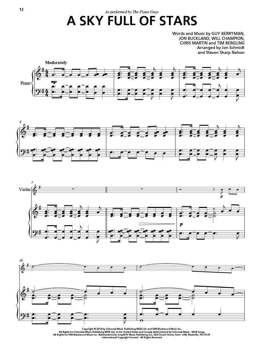 Piano Guys - Uncharted - Piano Solo/Optional Violin