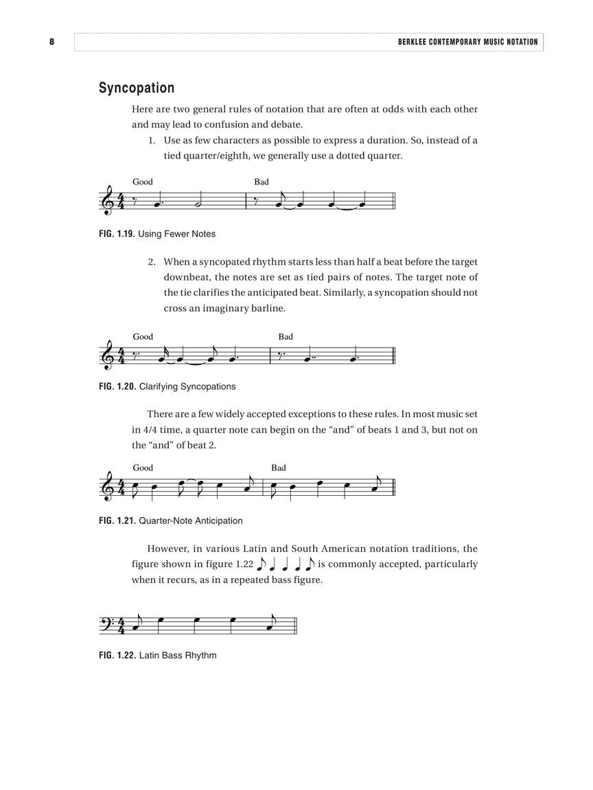 Berklee Contemporary Music Notation