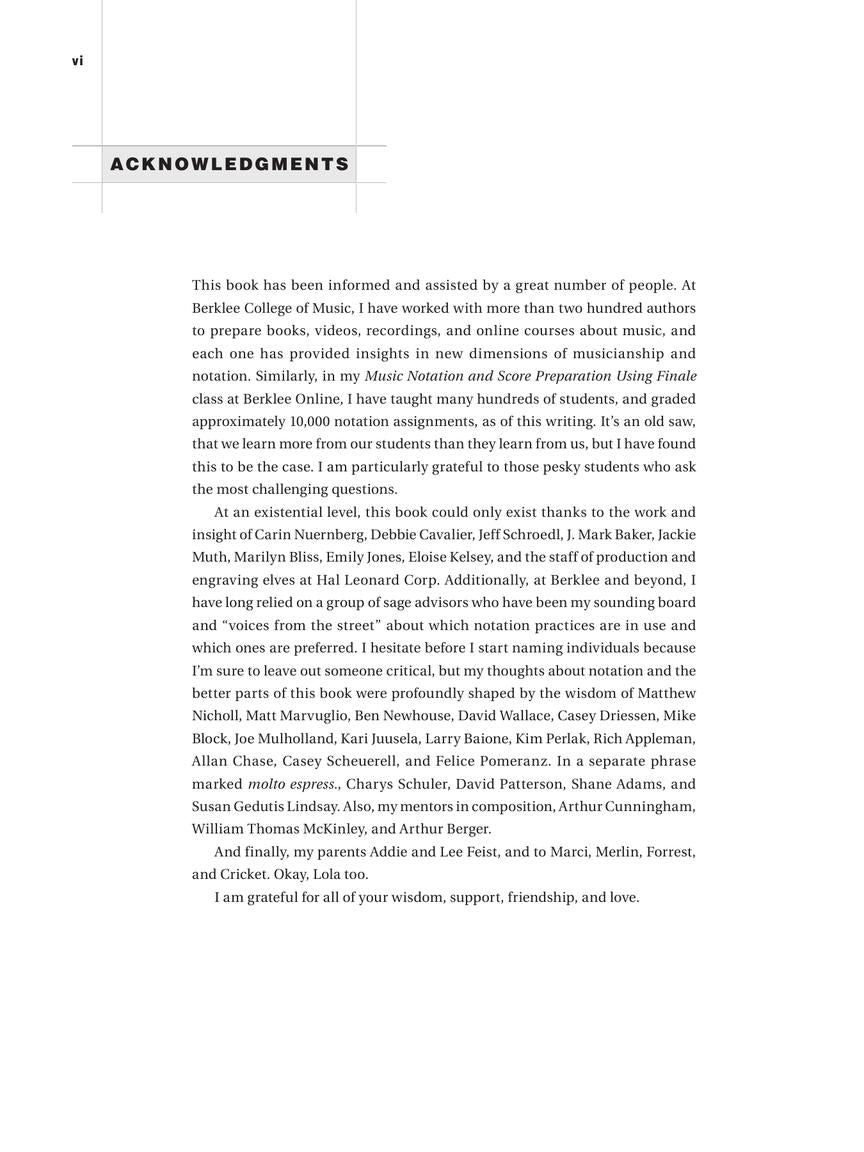 Berklee Contemporary Music Notation