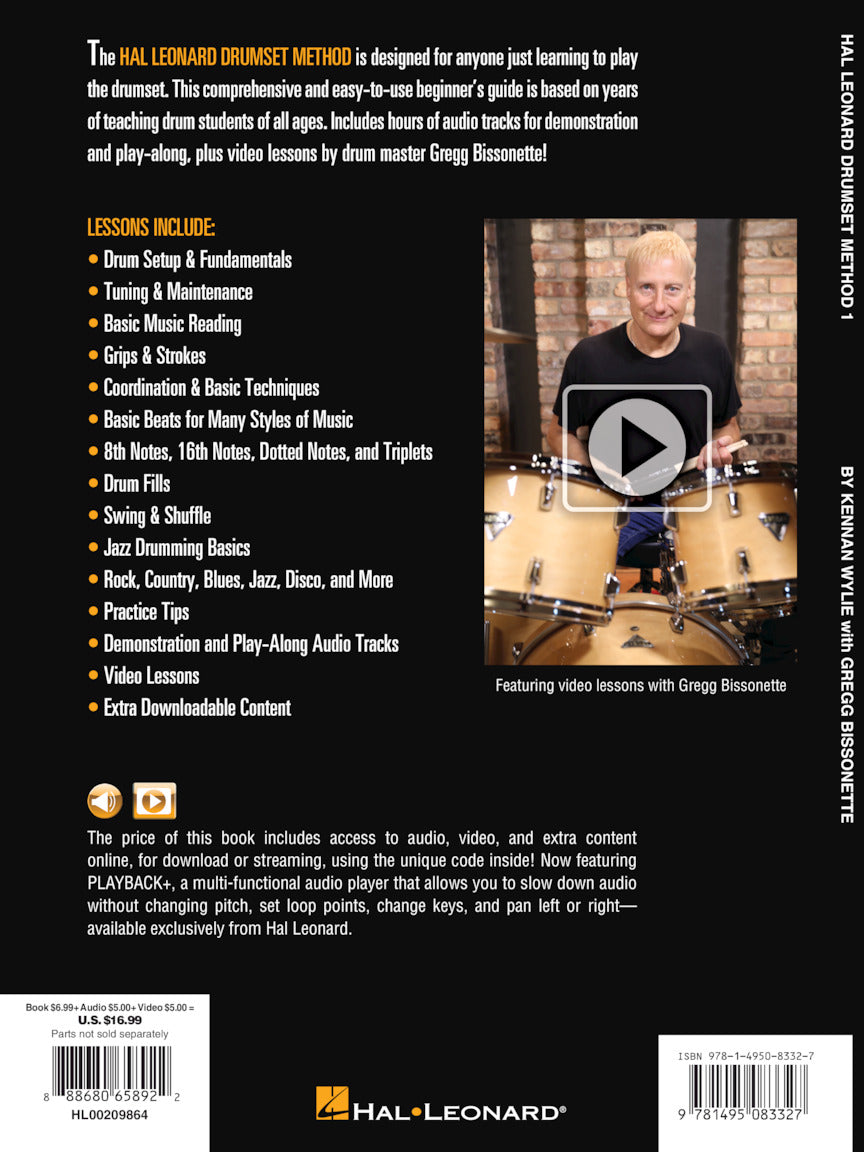 Hal Leonard Drumset Method - Book 1
