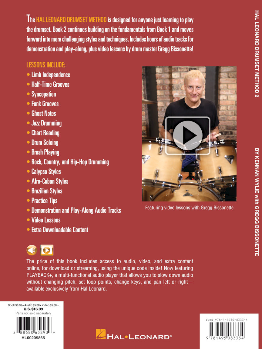 Hal Leonard Drumset Method - Book 2