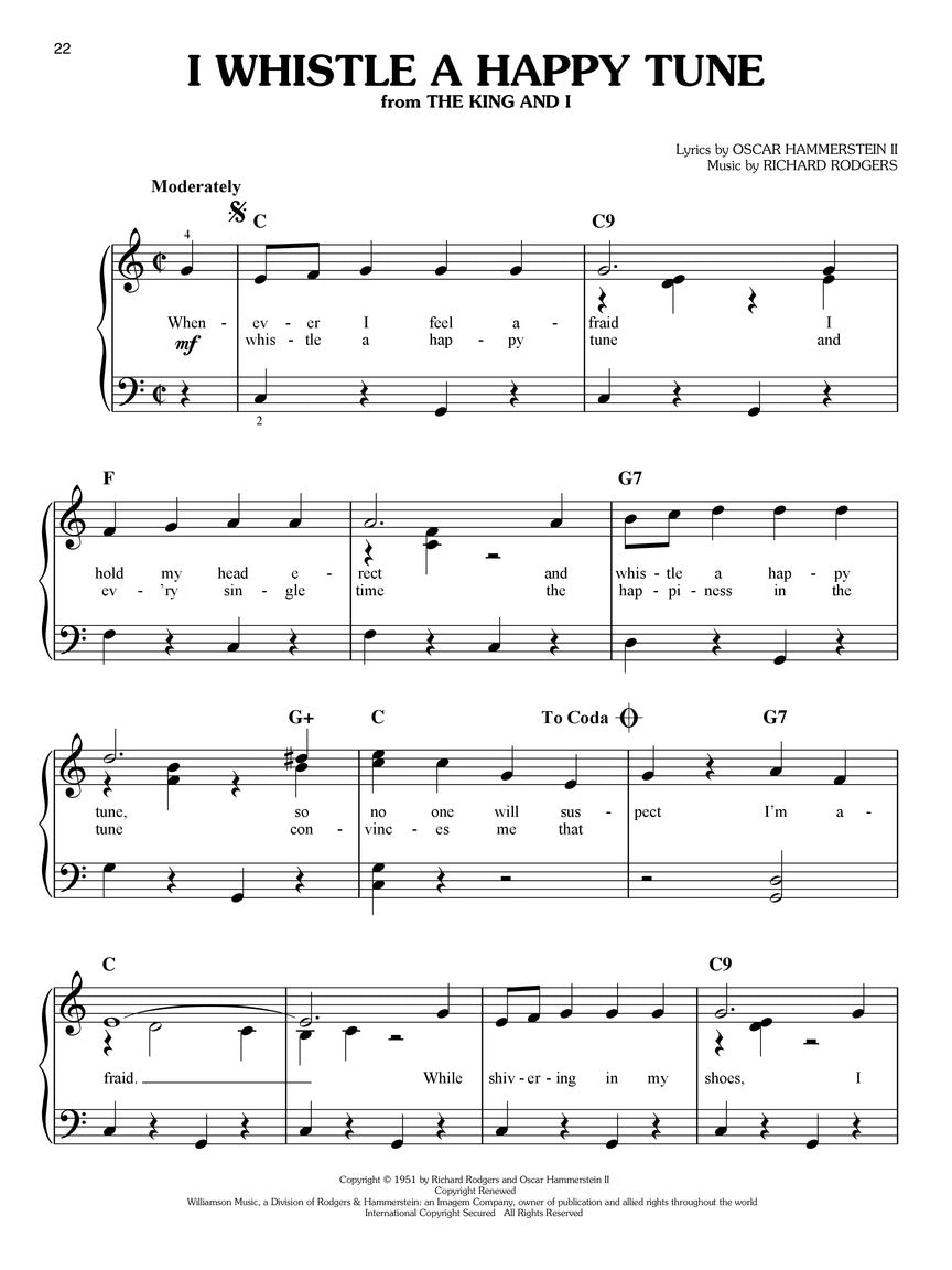 Broadway Songs for Kids - 2nd Edition