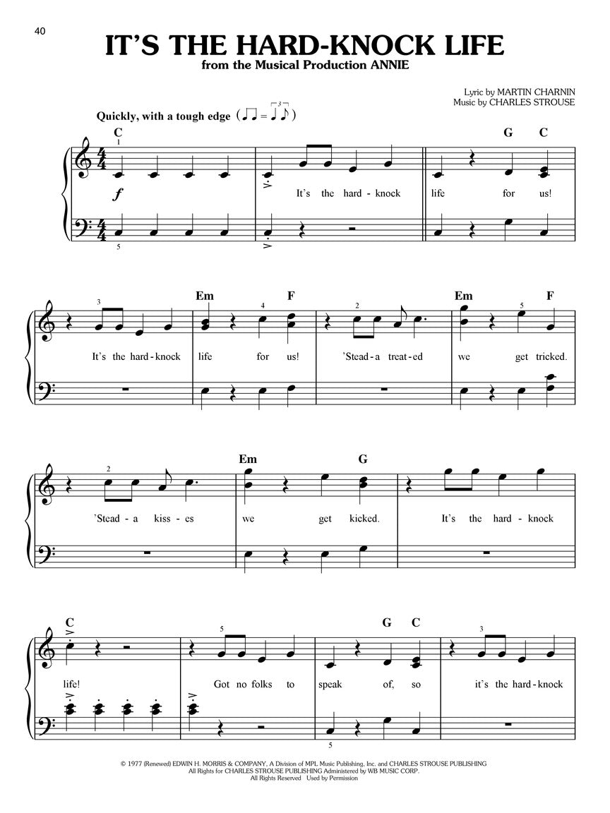 Broadway Songs for Kids - 2nd Edition