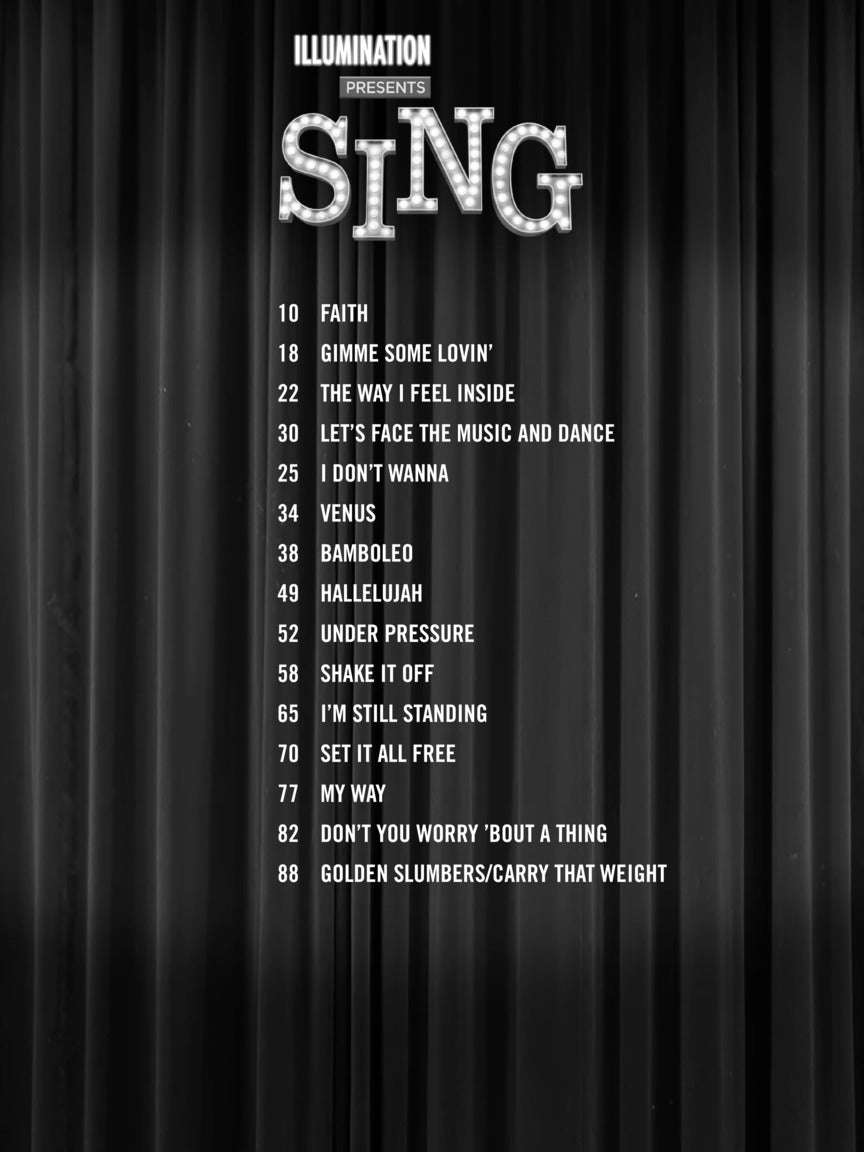 Sing Music from the Motion Picture Soundtrack