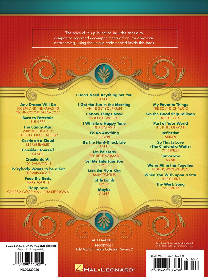 Kids' Musical Theatre Collection - Volume 1