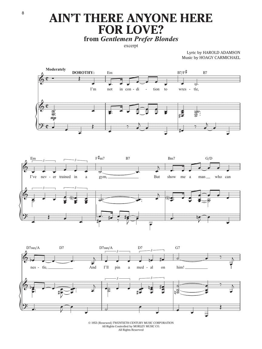 Singer's Musical Theatre Anthology - 16-Bar Audition