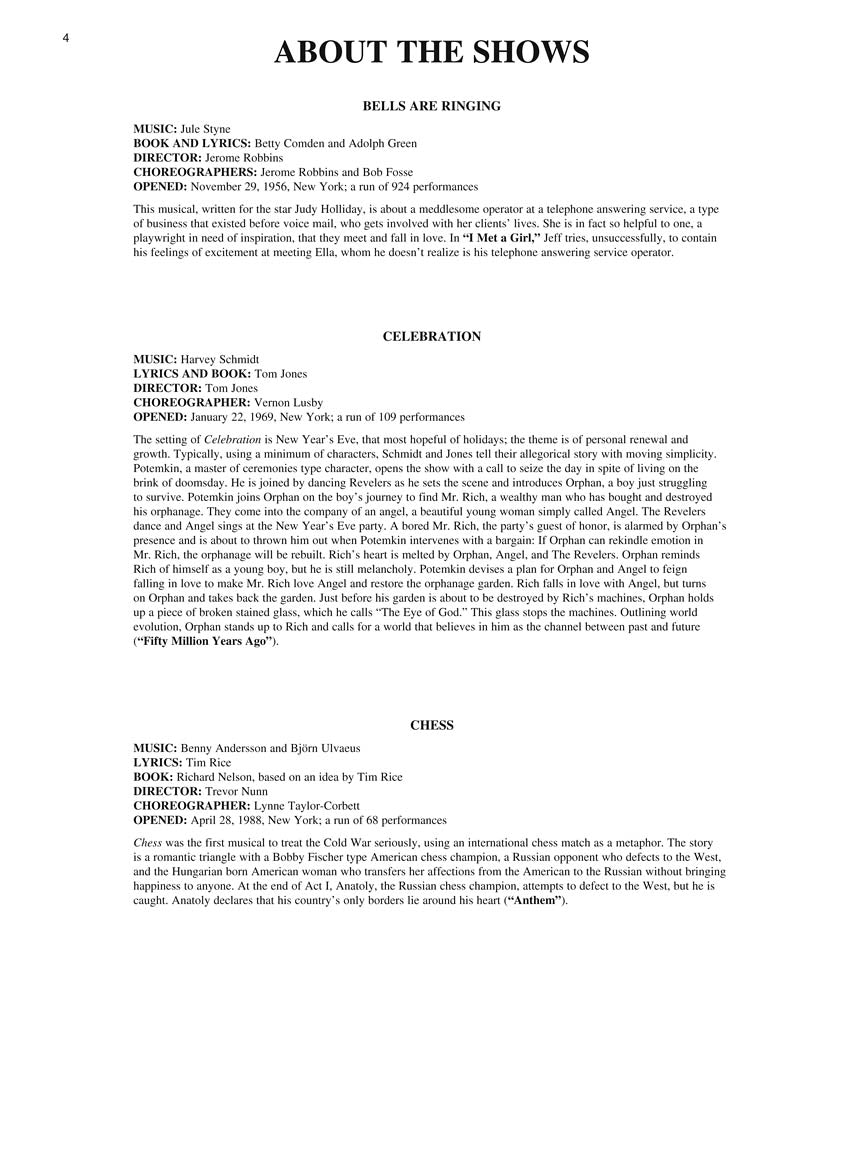Singer's Musical Theatre Anthology Teen's Edition