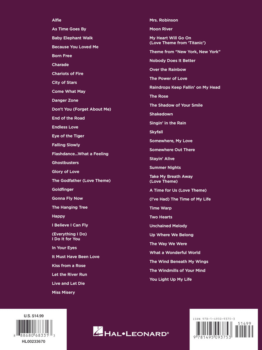 Movie Songs - Super Easy Songbook