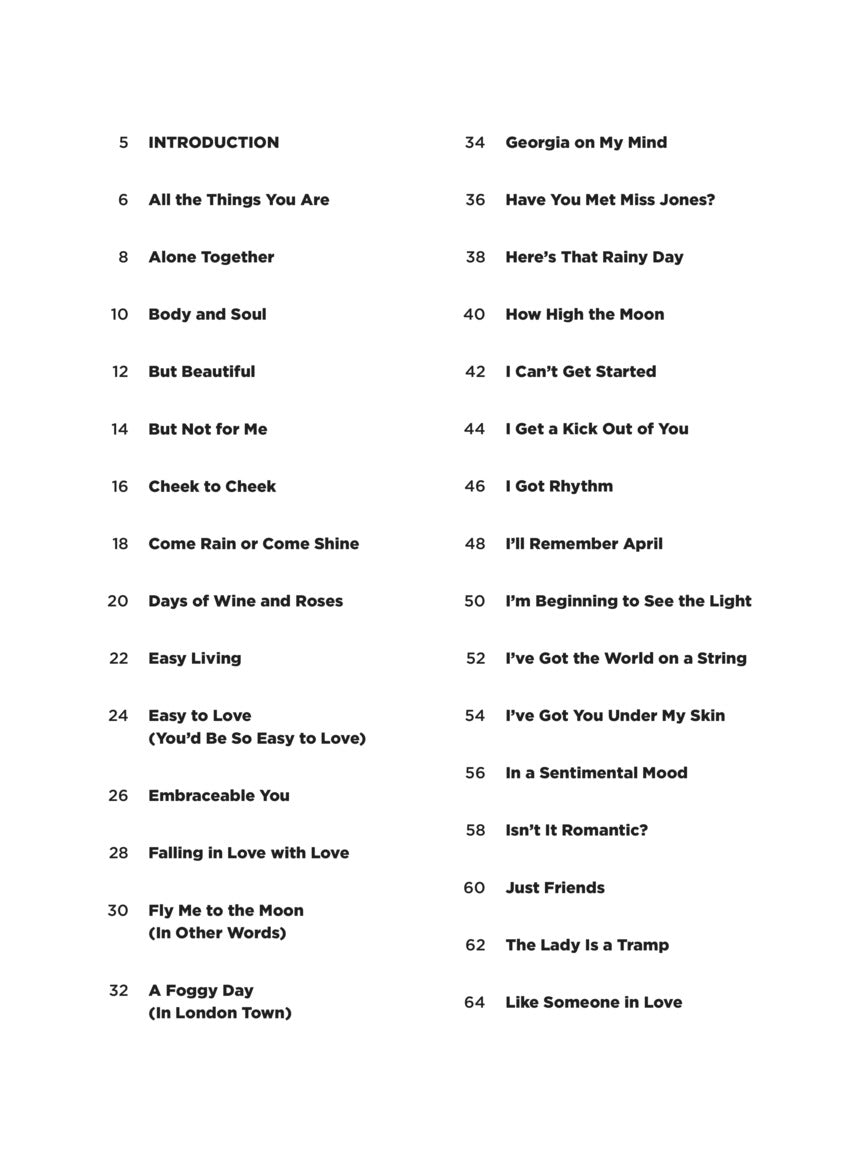 Jazz Standards - Super Easy Songbook