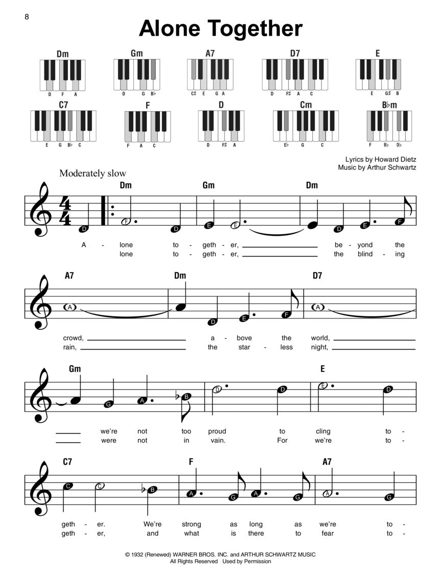 Jazz Standards - Super Easy Songbook