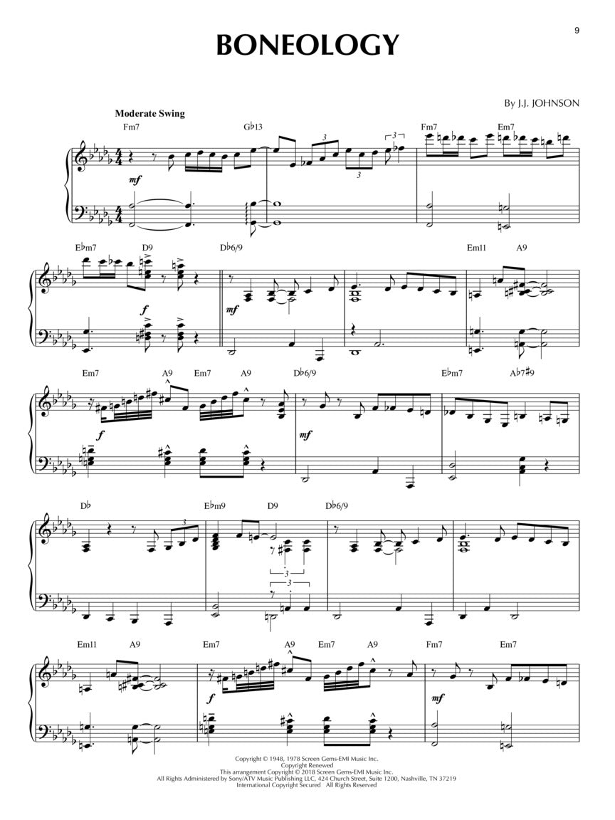 Bebop Classics - Jazz Piano Solos, Vol. 52