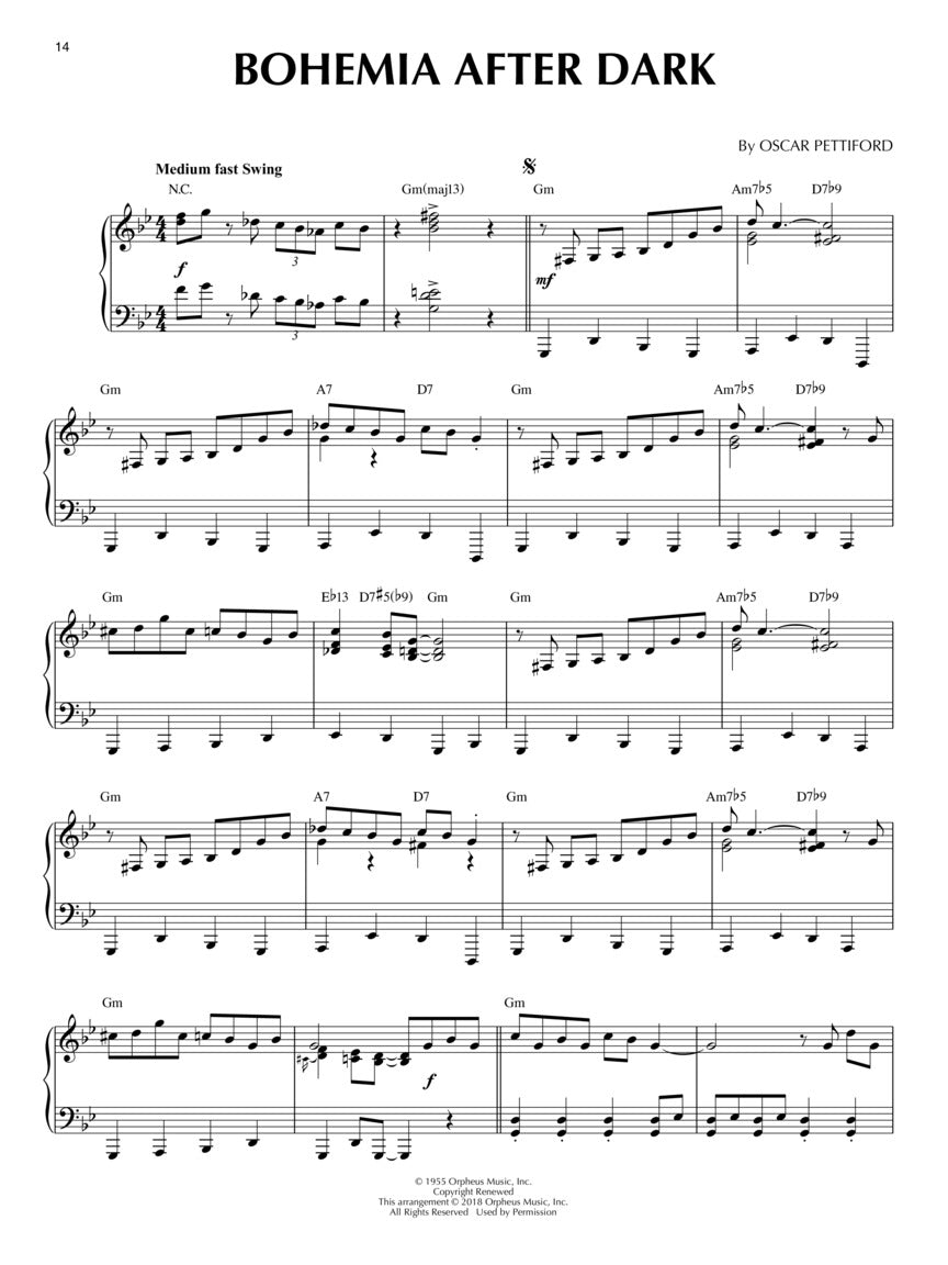 Bebop Classics - Jazz Piano Solos, Vol. 52