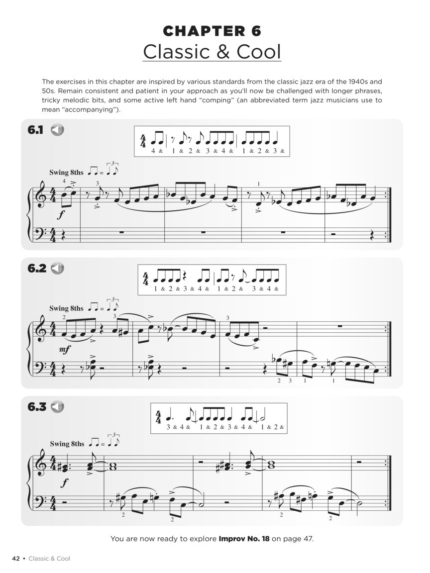 Jazz Piano Basics - Book 1 (Bk/Audio)