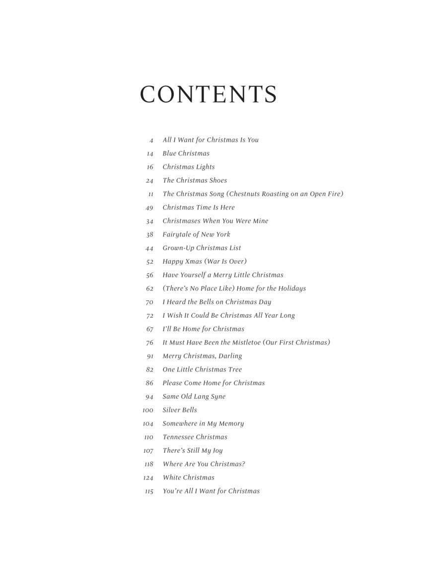 Sentimental Christmas Book