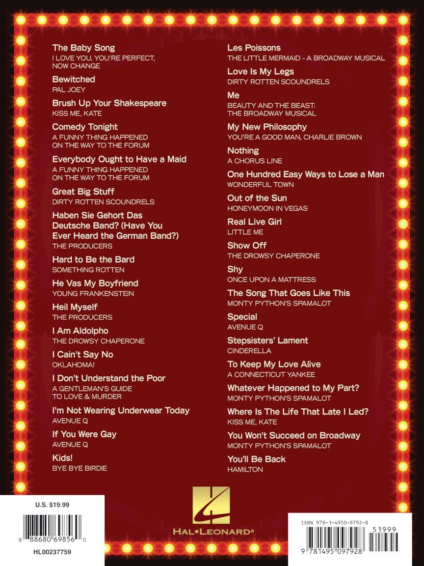 Best Broadway Comedy Songs, The