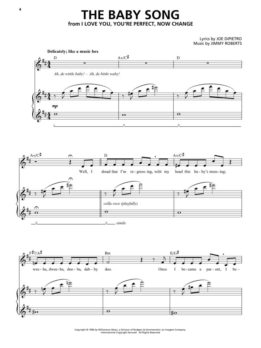 Best Broadway Comedy Songs, The