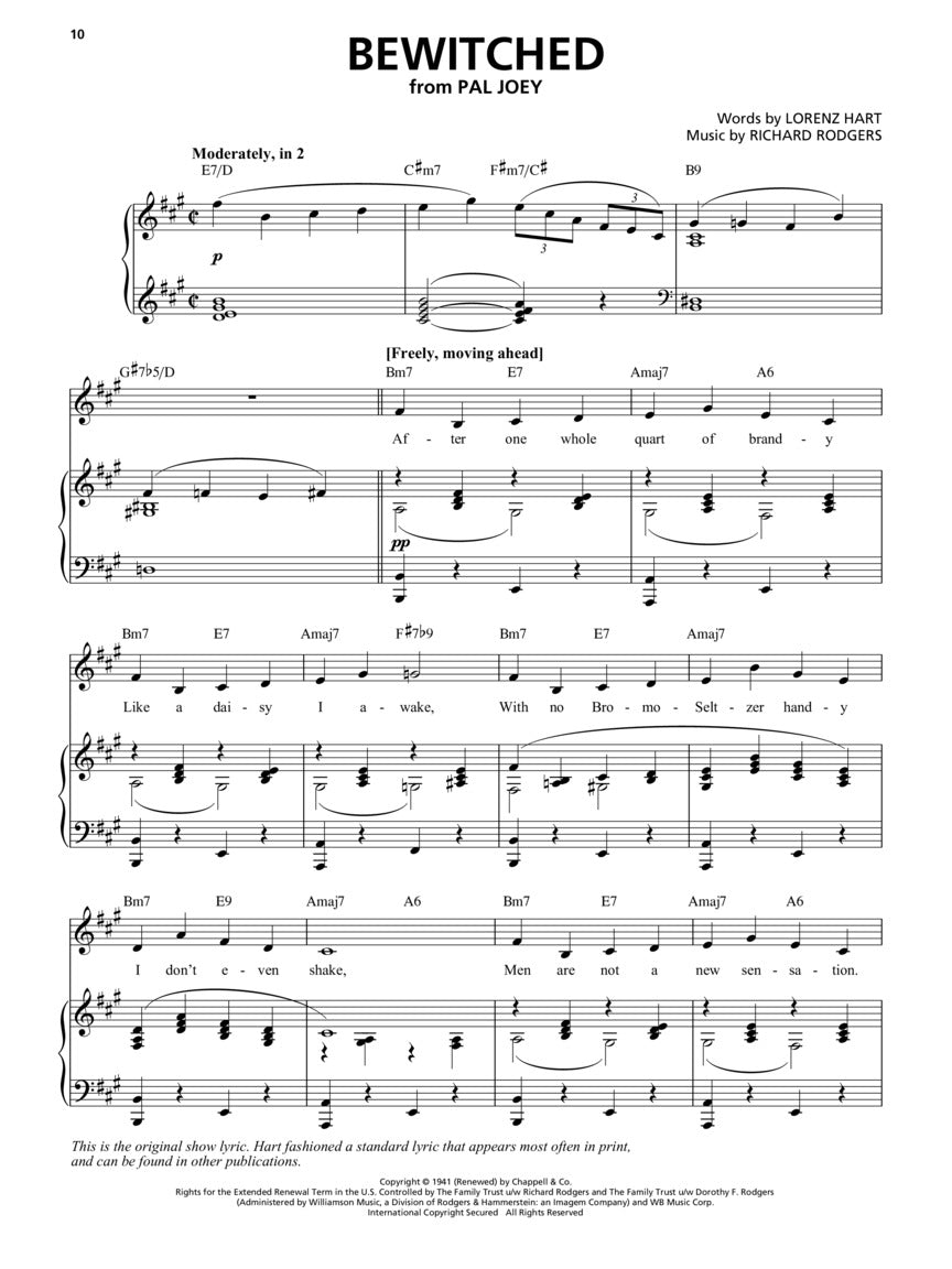 Best Broadway Comedy Songs, The