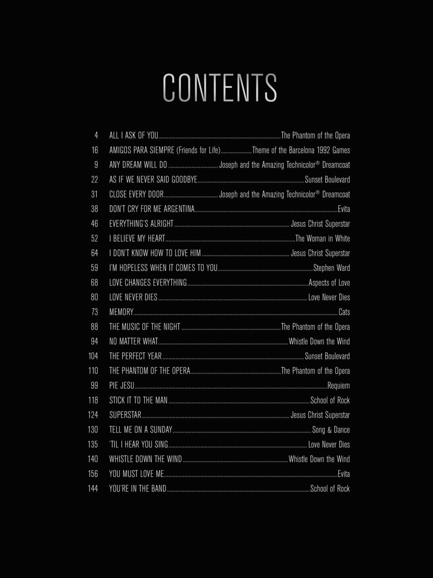 Lloyd Webber, Andrew - Sheet Music Collection