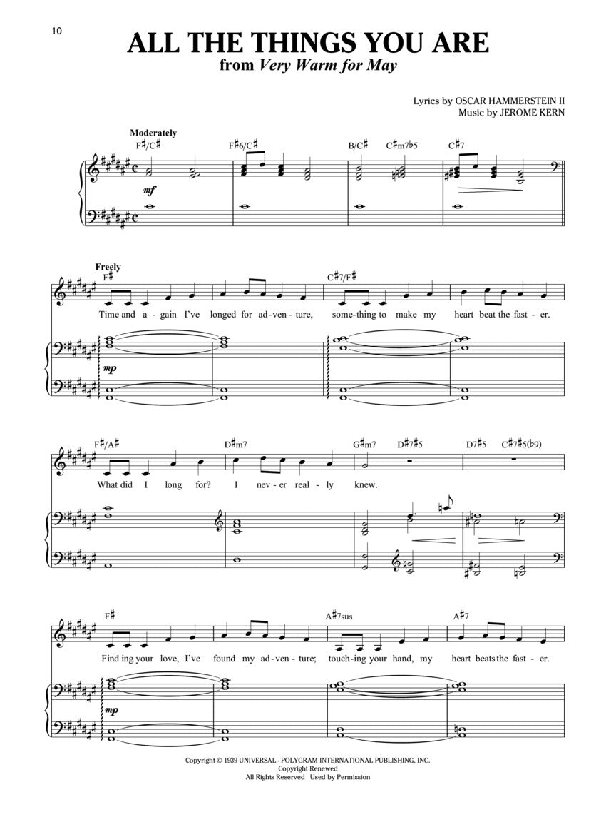 Singer's Anthology of American Standards Baritone Edition