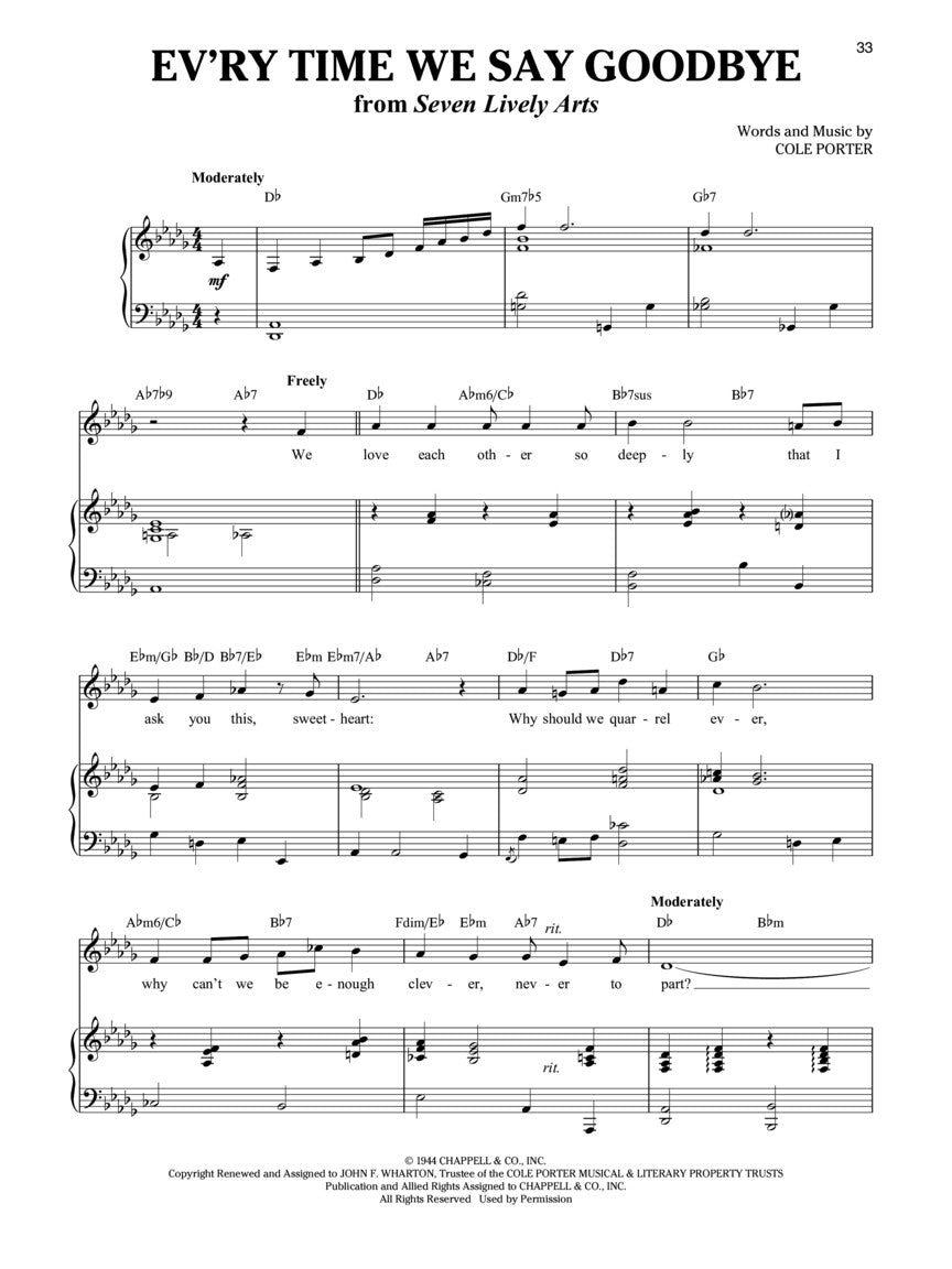 Singer's Anthology of American Standards Baritone Edition