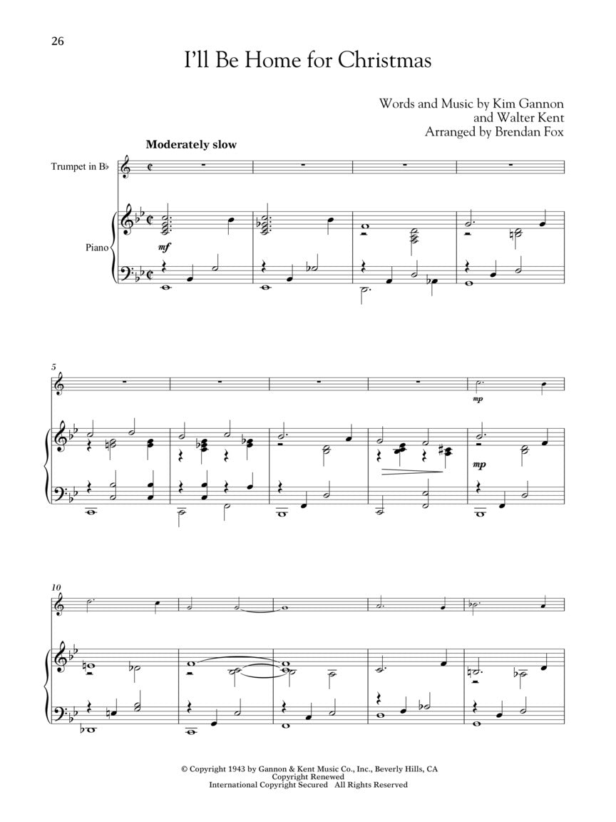 Christmas Classics for Trumpet and Piano