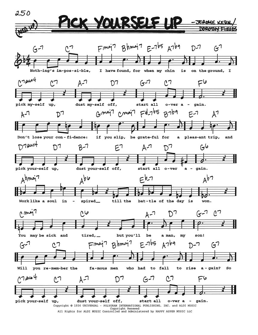 Real Book - (7.11): Real Vocal Book, The - Volume 1, High Voice